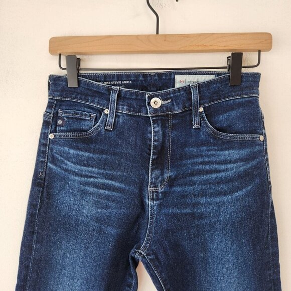 Adriano Goldschmied x Anthropologie High-Rise Stevie Ankle Slim Jeans 25 - Picture 3 of 9